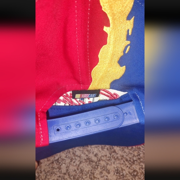 Vintage 90's NASCAR Ernie Irvan #36 Skittles Snapback Paint Brush Hat Cap - Picture 9 of 11